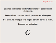 Tablet Screenshot of carnaval.unientradas.es